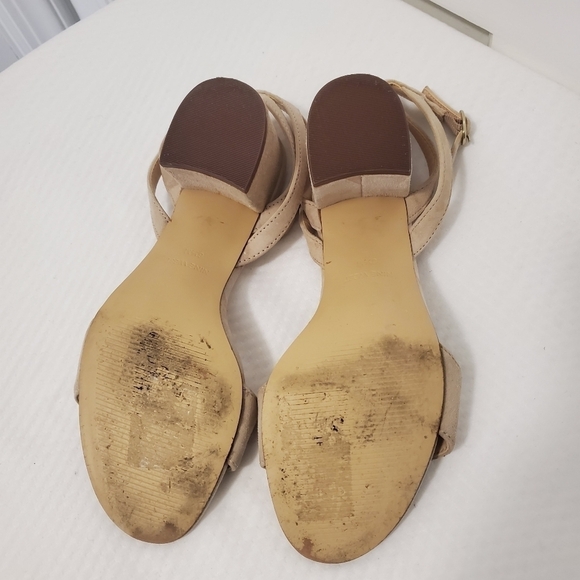 Nine West Light Beige Strappy Sandals Size 6.5 - Picture 12 of 14